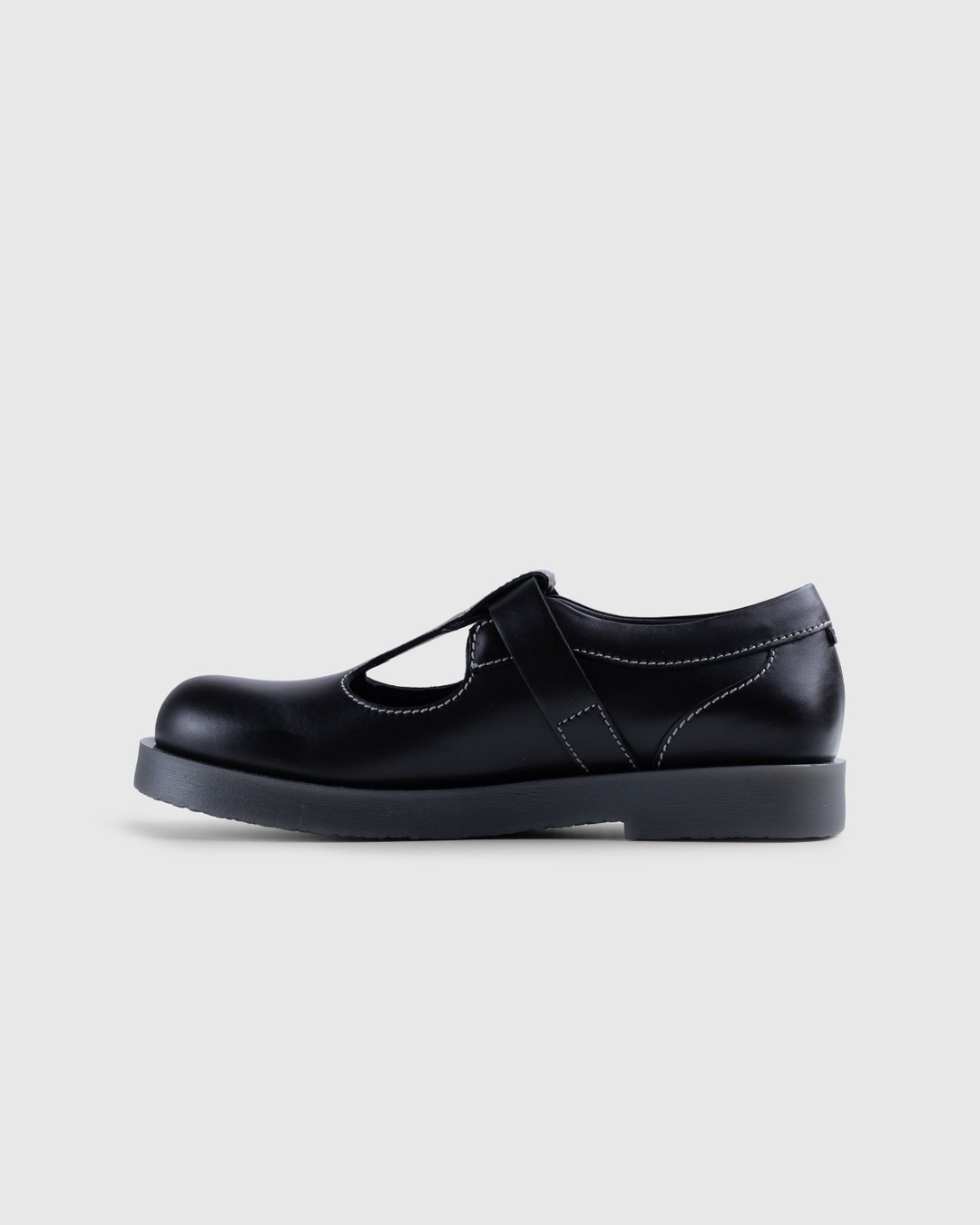 Acne Studios Berylab Leather Buckle Shoes Black Highsnobiety Shop